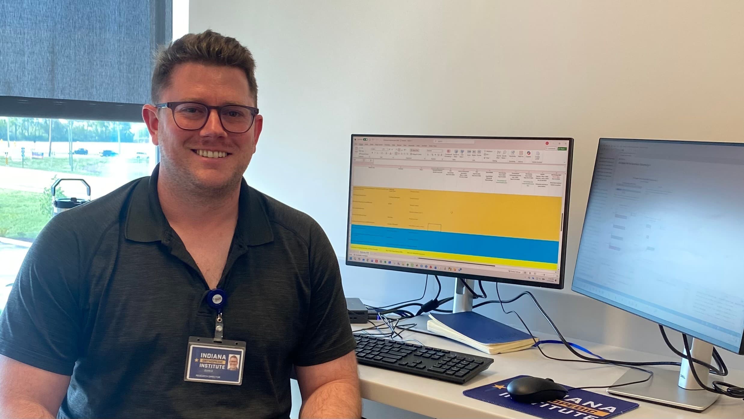 Evan Deckard, Director of Research at Indiana Orthopedic Institute